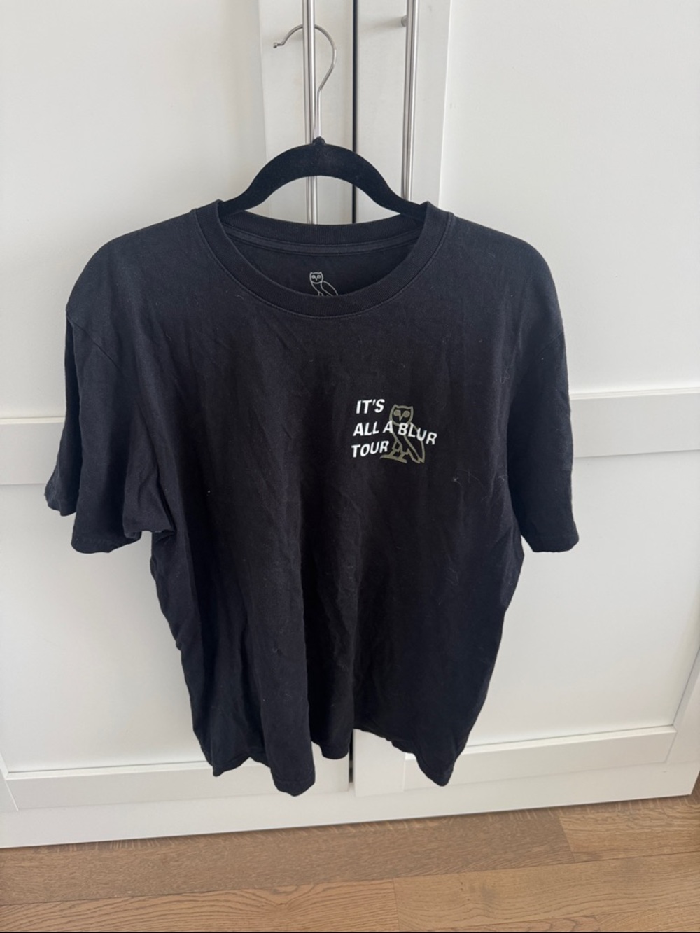 Black "It's All A Blur Tour" Graphic Tee